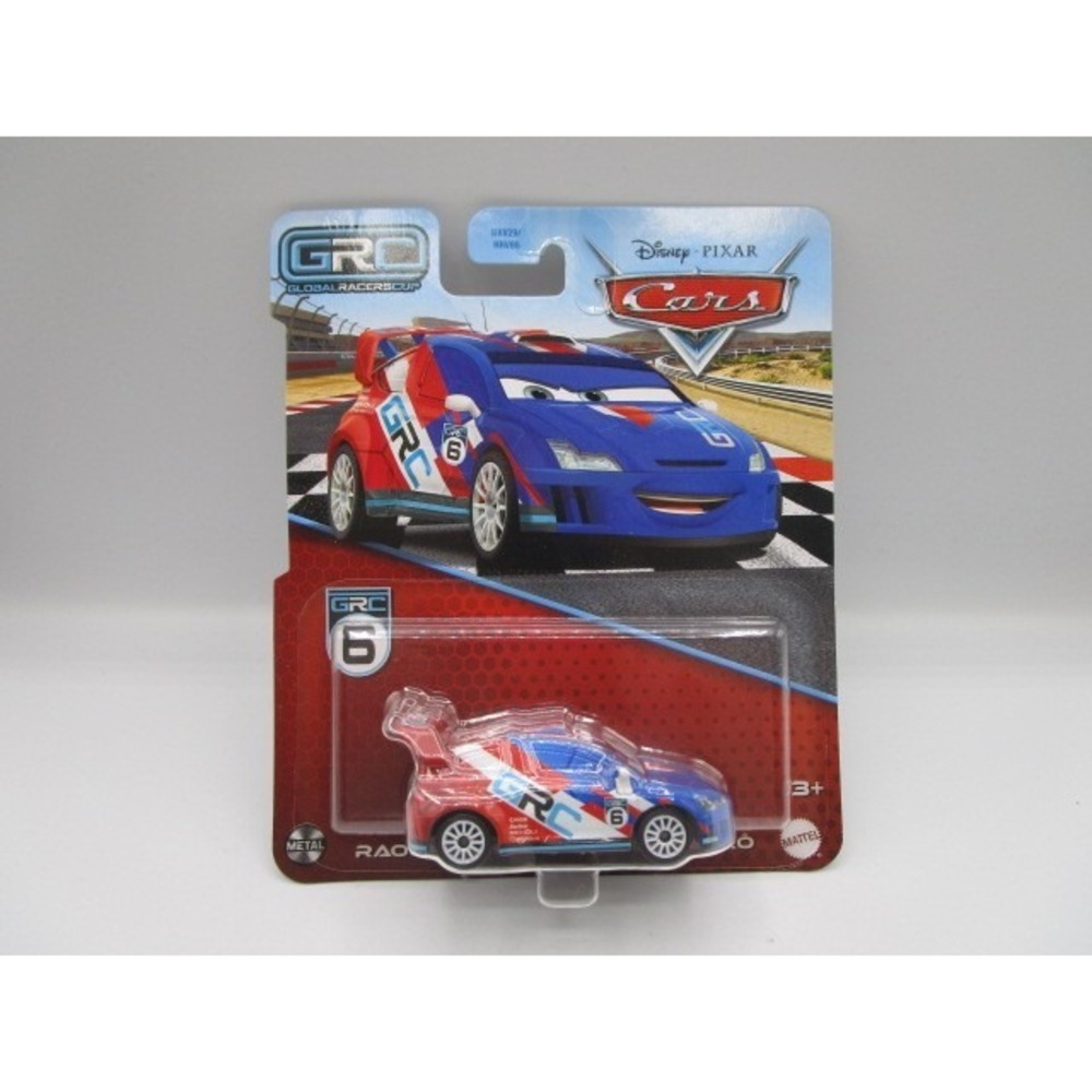 Disney Pixar Cars Raoul Caroule GRC Diecast Car 1/55 Mattel Metal